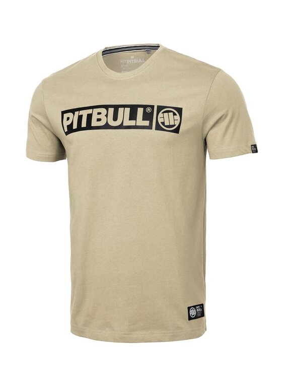 PITBULL PITBULL T-Shirt Koszulka Hilltop XXL Beżowy Regular Fit