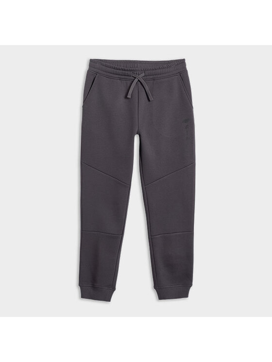 4F 4F Pantaloni da tuta 4FJRAW25TTROM1663-22S Nero Loose Fit