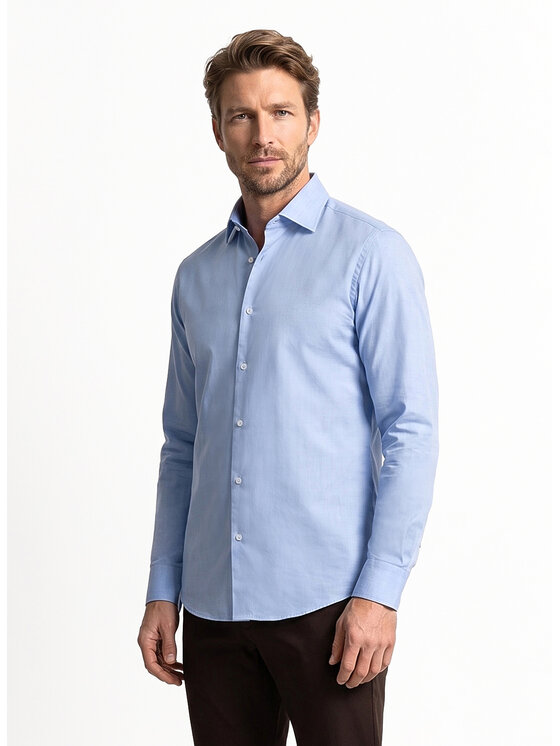 Pako Lorente Pako Lorente Koszula P26WF-1X-014 Niebieski Slim Fit