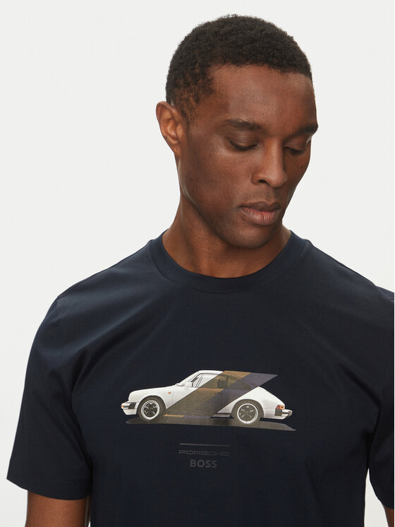 BOSS BOSS T-shirt C-Thompson 71_PS 50531455 Tamnoplava Regular Fit