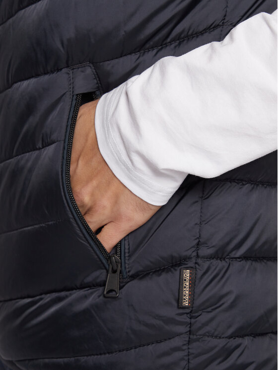 Napapijri Napapijri Vestă Aerons V 3 NP0A4GJM Negru Regular Fit