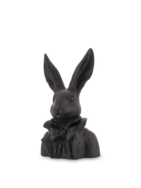 Figurka MIAhome, Figurka - popiersie królika 29x17x13 cm TORACE - II szarobrązowy