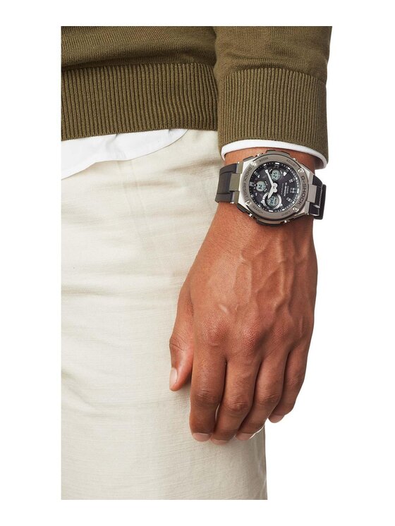 Casio Casio Zegarek GST-W110-1AER Srebrny