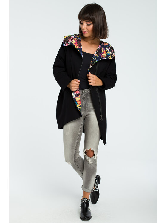 BeWear BeWear Mikina B091 Čierna Regular Fit