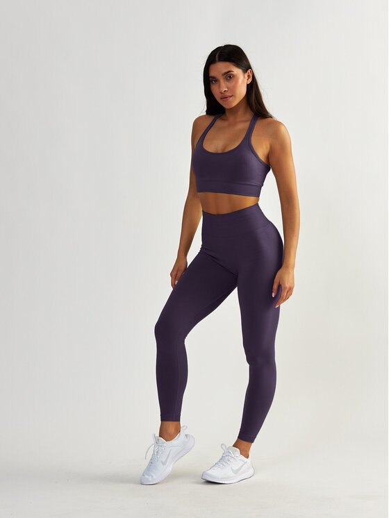BeShaped BeShaped Biustonosz sportowy Gym Queen Fioletowy