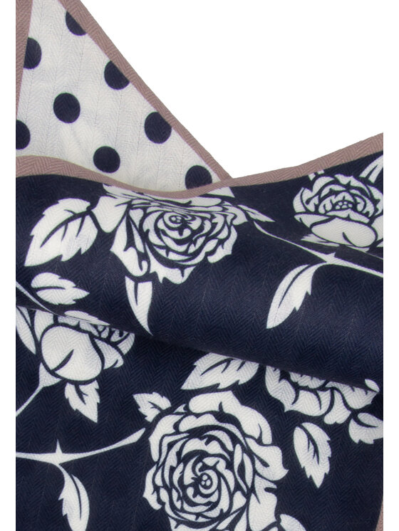 ALLORA BE UNIQUE ALLORA BE UNIQUE Scialle wool feeling poliester Blu