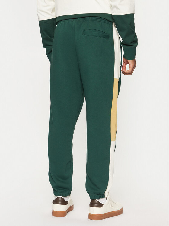 Converse Converse Donji dio trenerke Retro 10027594-A01 Zelena Regular Fit