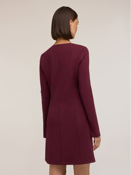 Motivi Motivi Vestito da giorno 7050Q003685N036 Bordeaux A-Line Fit