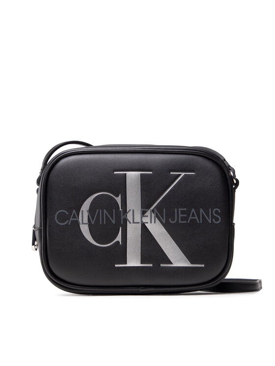 calvin klein sculpted monogram camera bag