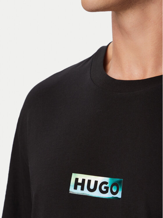 HUGO HUGO T-shirt 50570323 Crna Regular Fit