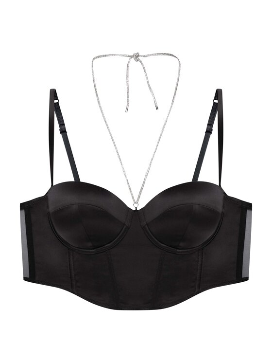 Esotiq Esotiq Biustonosz push-up 41814 Czarny