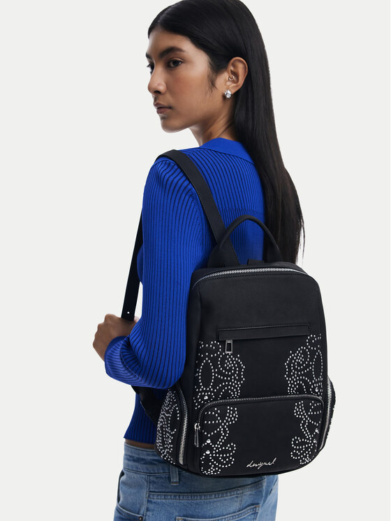 Desigual Desigual Σακίδιο Poker Face Chester M 25WAKP35 Μαύρο