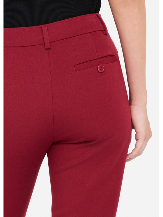 Liu Jo Liu Jo Pantaloni di tessuto MF5136TS22491650 Rosso Regular Fit