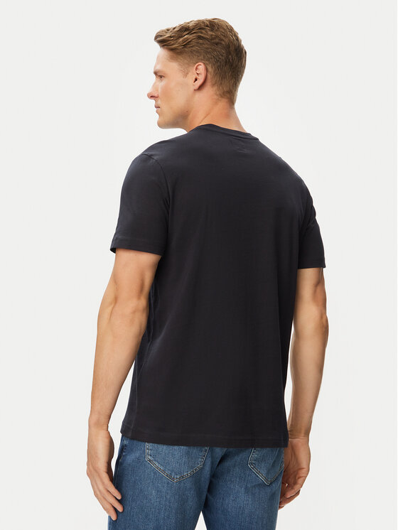 Beverly Hills Polo Club Beverly Hills Polo Club Tričko P-SS26M-TS1258 Tmavomodrá Regular Fit
