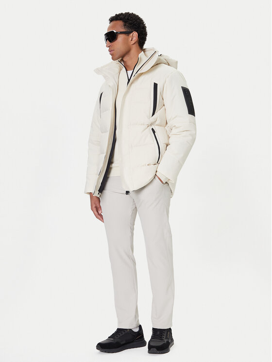 BOSS BOSS Пухено яке Block-X 50547262 Бежов Regular Fit