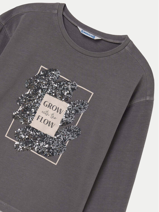 Mayoral Mayoral Bluse 7010 Grau Regular Fit