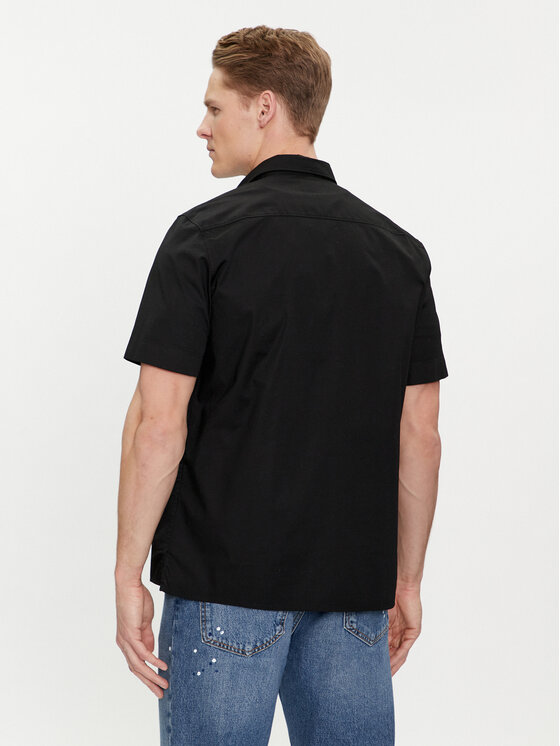 HUGO Hugo Särk Ebor 50475668 Must Relaxed Fit