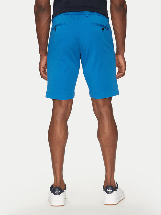 Hechter Paris Hechter Paris Šortky z materiálu 26664 151365 Modrá Regular Fit