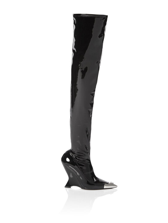 PHILIPP PLEIN PHILIPP PLEIN Kozaki 2959 Czarny