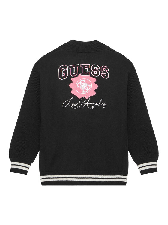 Guess Guess Ζακέτα J5YR11 Z3OF0 Μαύρο Regular Fit
