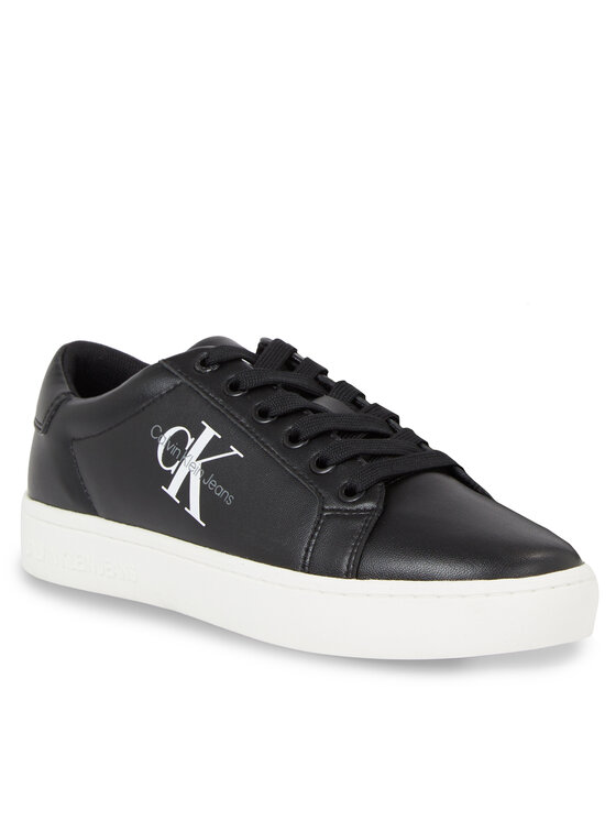 Calvin Klein Jeans Calvin Klein Jeans Superge Classic Cupsole Laceup Lth Wn YW0YW01269 Črna