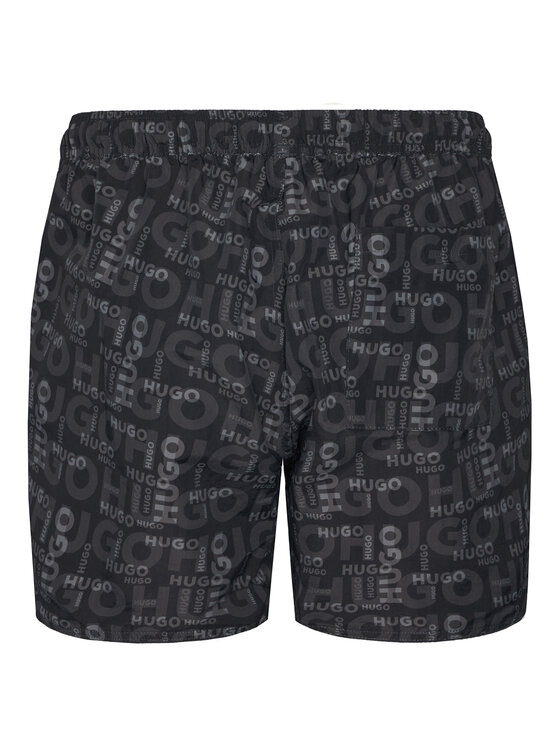 HUGO HUGO Plaukimo šortai Rik 50533795 Pilka Regular Fit