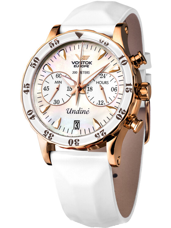 Vostok Europe Vostok Europe Zegarek VK64-515B528 Biały