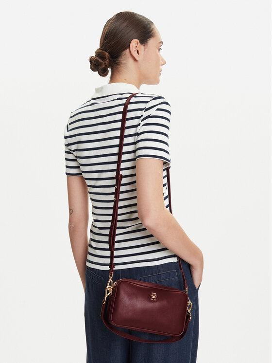 Tommy Hilfiger Tommy Hilfiger Τσάντα AW0AW16894 Μπορντό