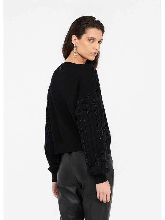 Liu Jo Liu Jo Maglione CF5271MA96EM9798 Nero Regular Fit