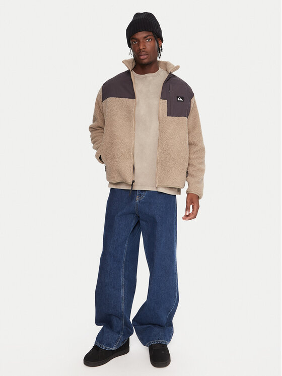 Quiksilver Quiksilver Fleecejacke Shallow Water EQYPF03076 Beige Regular Fit