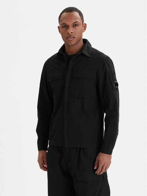 C.P. Company C.P. Company Marškiniai 20CMOS156A110143G Juoda Regular Fit