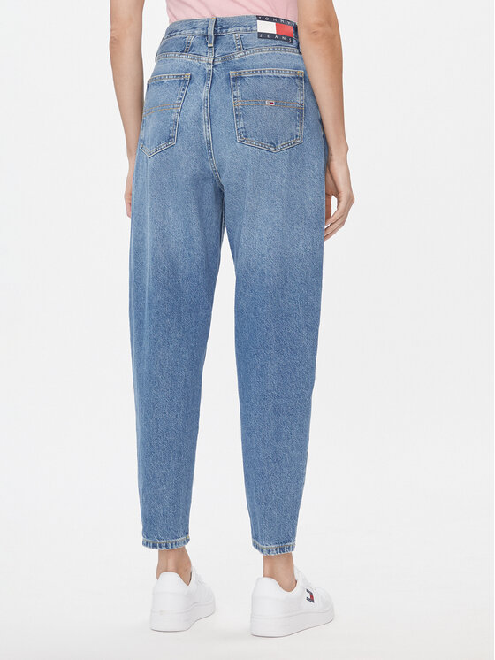 Tommy Jeans Tommy Jeans Jeans hlače DW0DW17490 Modra Mom Fit