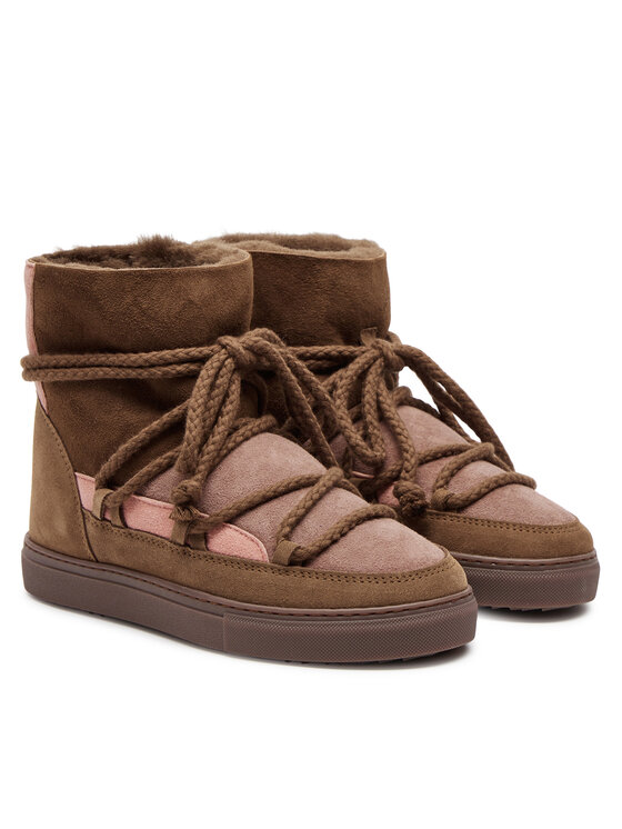 Inuikii Inuikii Schneeschuhe Patchwork 65202-076 Braun