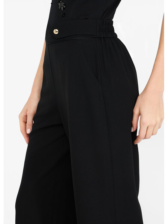Liu Jo Liu Jo Pantaloni di tessuto TF5265TS42322222 Nero Regular Fit