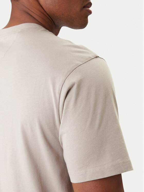 C.P. Company C.P. Company T-Shirt 20CMTS723A005100W Beżowy Regular Fit