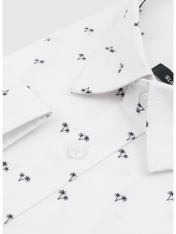 Pako Lorente Pako Lorente Koszula P24SN-1X-031 Biały Slim Fit