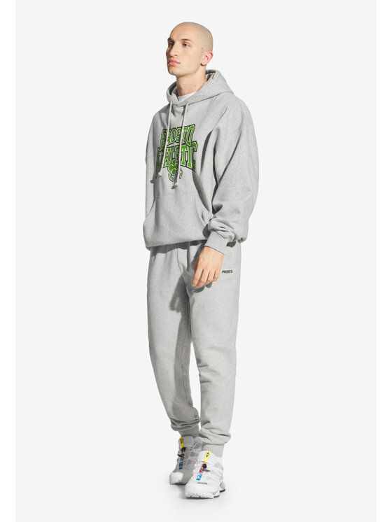 PROSTO. PROSTO. Bluza Chicago Szary Oversize