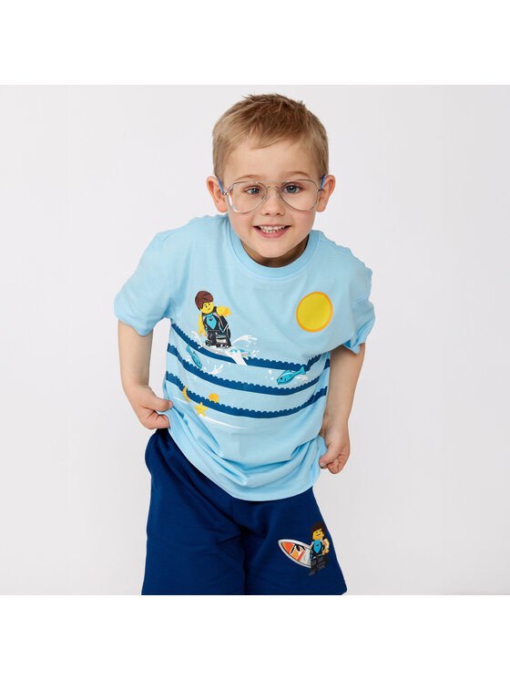LEGO LEGO T-Shirt 12011219/5000 Niebieski Regular Fit