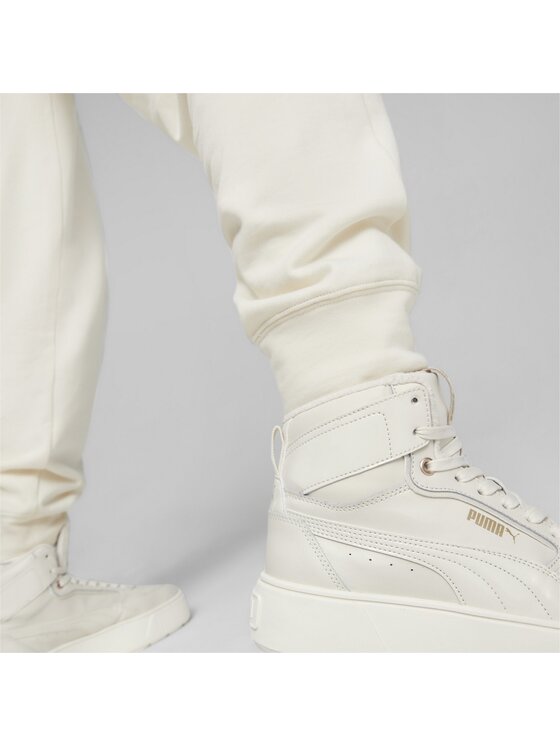 Puma Puma Spodnie dresowe 676069 Beżowy Regular Fit