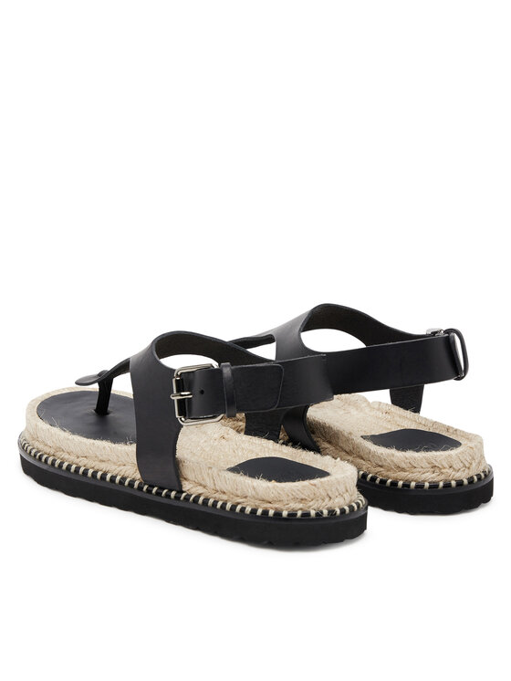 Castañer Castañer Espadryle Tokio/261 025672 Czarny