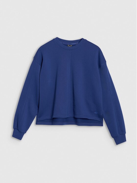 4F 4F Felpa 4FWSS25TSWSF1543-30S Blu Oversize
