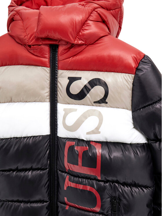 Guess Guess Winterjacke L5BL09 WEGY0 Schwarz Regular Fit