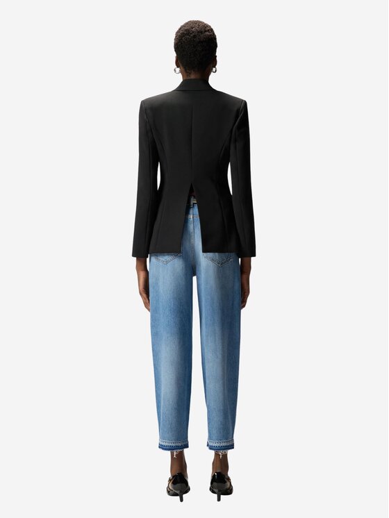 PINKO PINKO Giacca da abito CARCIOFO GIACCA CANVAS TECNICO Nero Regular Fit