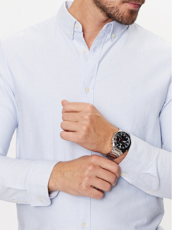 Casio Casio Zegarek EFV-C110D-1A4VEF Srebrny
