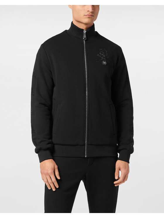 PHILIPP PLEIN PHILIPP PLEIN Kurtka puchowa 24661 Czarny Regular Fit