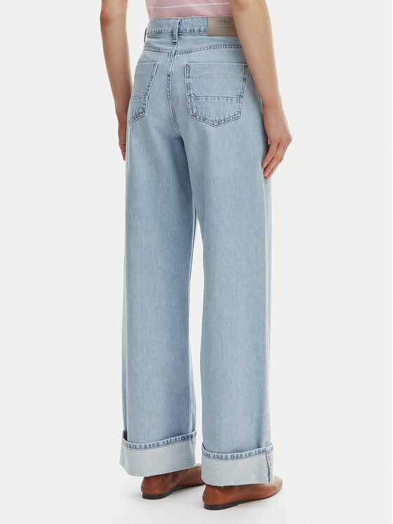 ONLY ONLY Traperice Hope 15343018 Plava Wide Leg