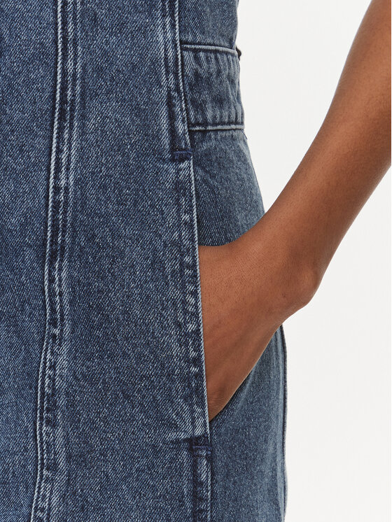 MICHAEL Michael Kors MICHAEL Michael Kors Džínsové šaty MR4823CFAU Modrá Slim Fit