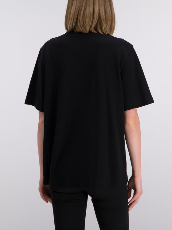 LOVE MOSCHINO LOVE MOSCHINO T-shirt W4F8720M 4071 Crna Oversize