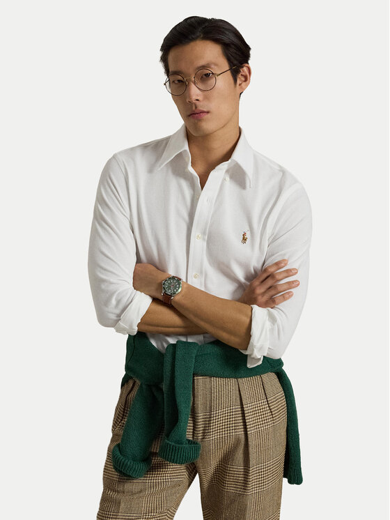 Polo Ralph Lauren Cămașă 710P03967002 Alb Regular Fit