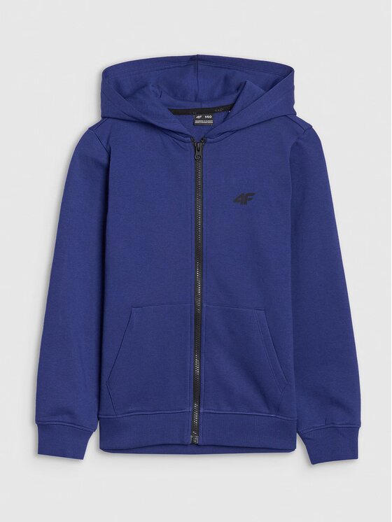 4F 4F Felpa 4FJWSS25TSWSM1714-36S Blu Regular Fit